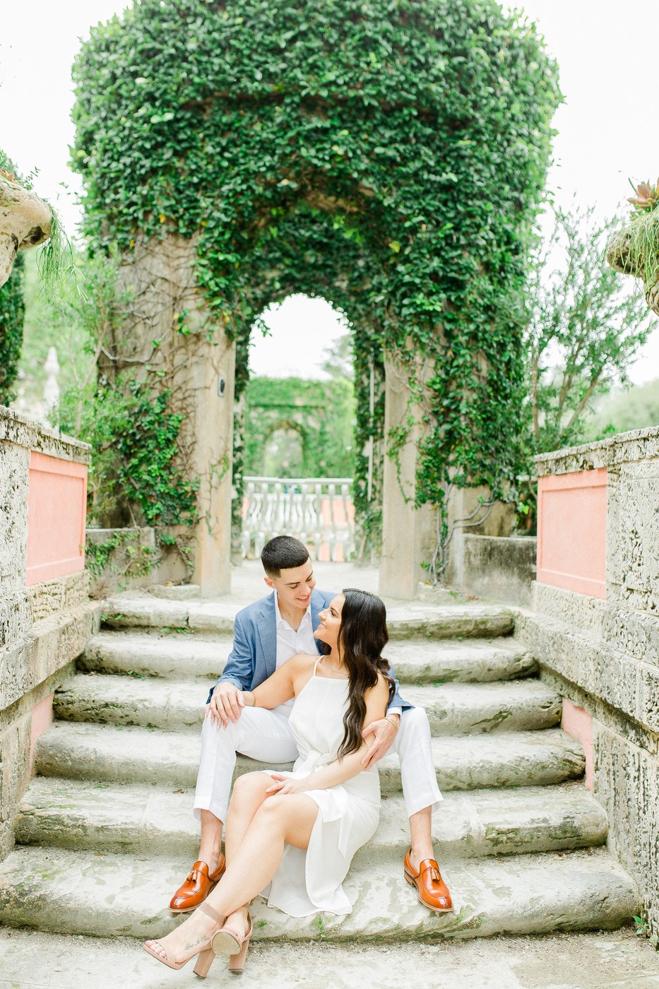 Vizcaya Museum engagement session — Tampa Bay photographer Ailyn La Torre
