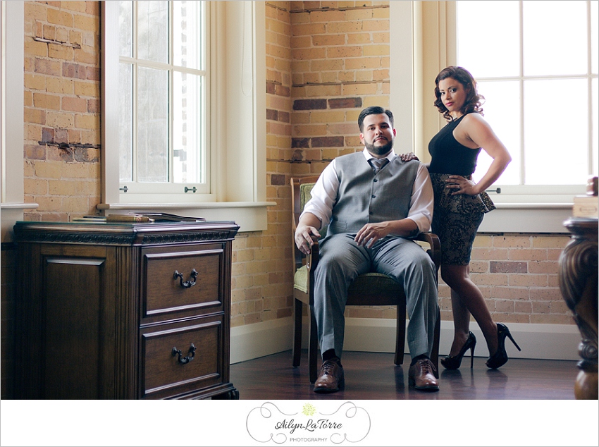 Tampa Family Photographer  Can't wait to show more from Cinthia and Rob's  HOT Vintage inspired session! © Ailyn La Torre Photography 2013