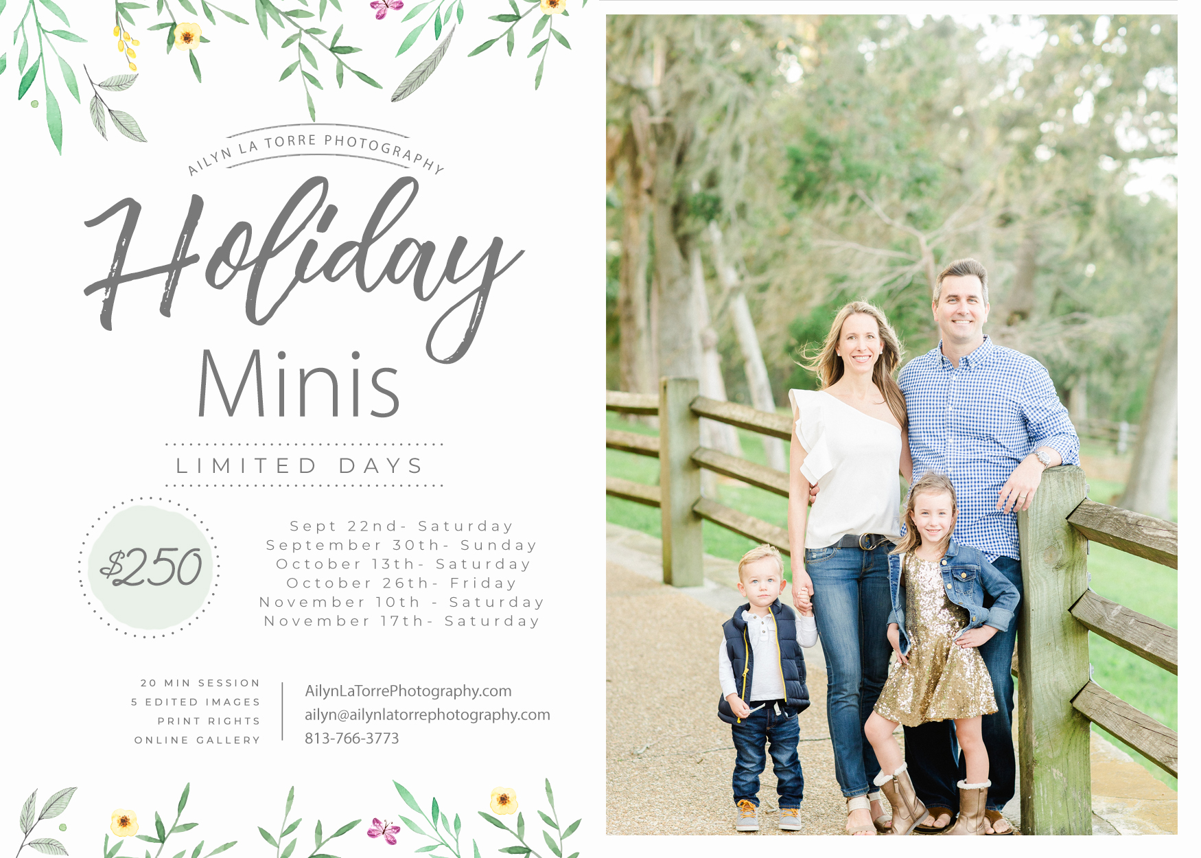 Holiday Mini Sessions | © Ailyn La Torre Photography 2018