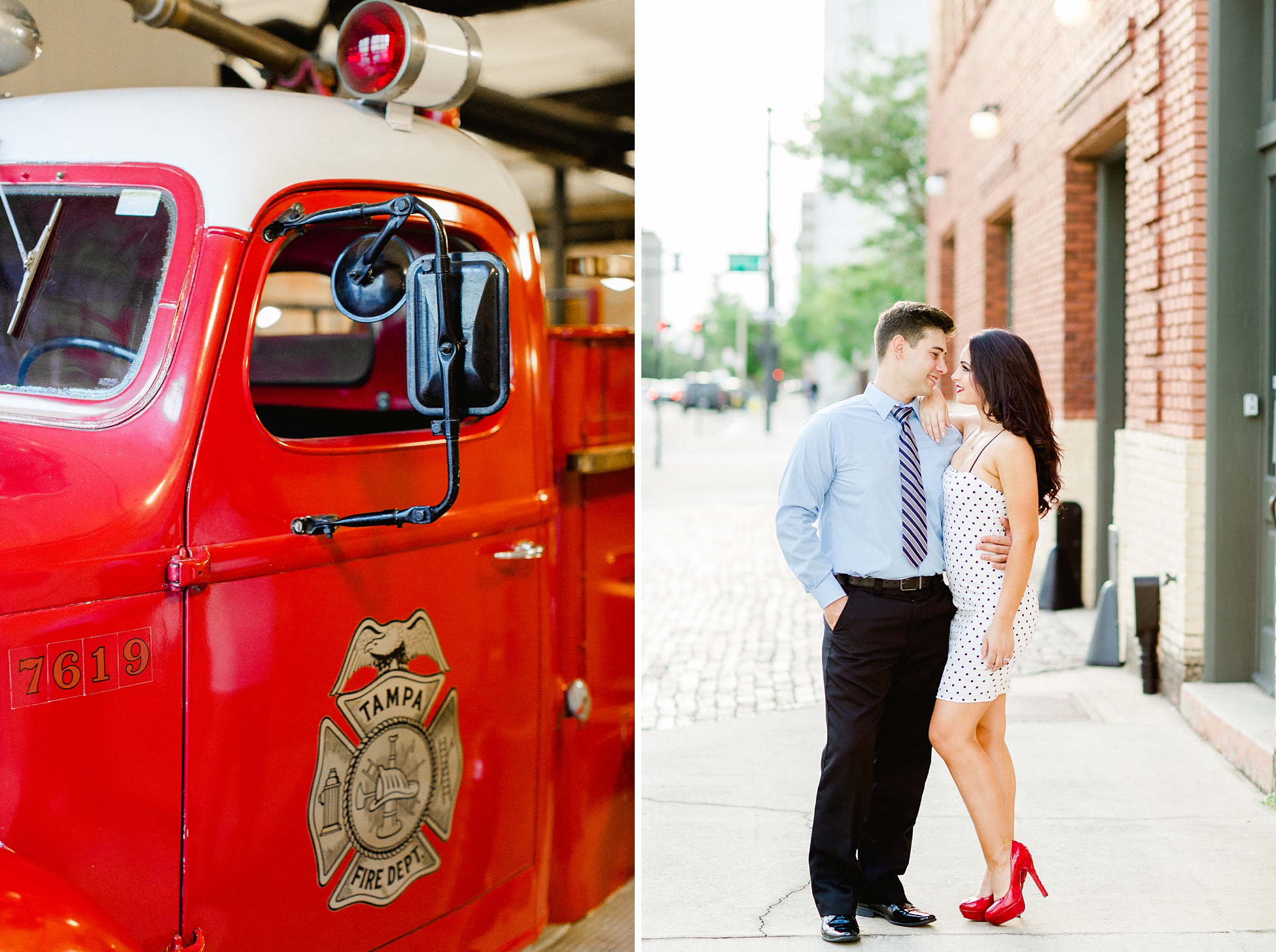 Fireman Engagement | © Ailyn La Torre Photography 2018
