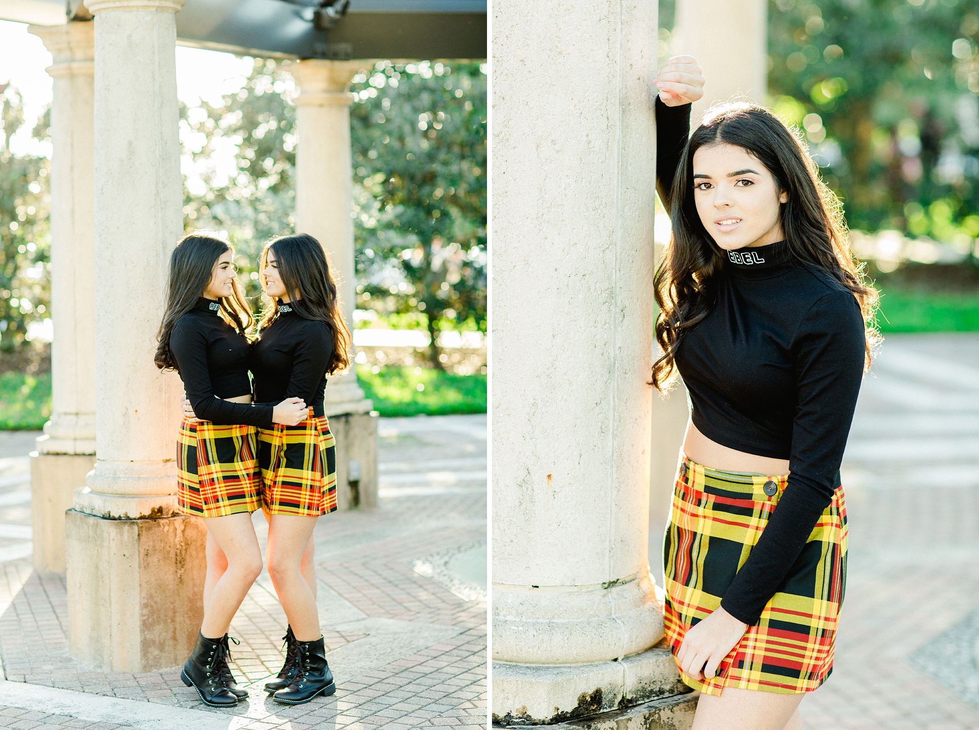 Twin Senior Session | © Ailyn La Torre Photography 2019